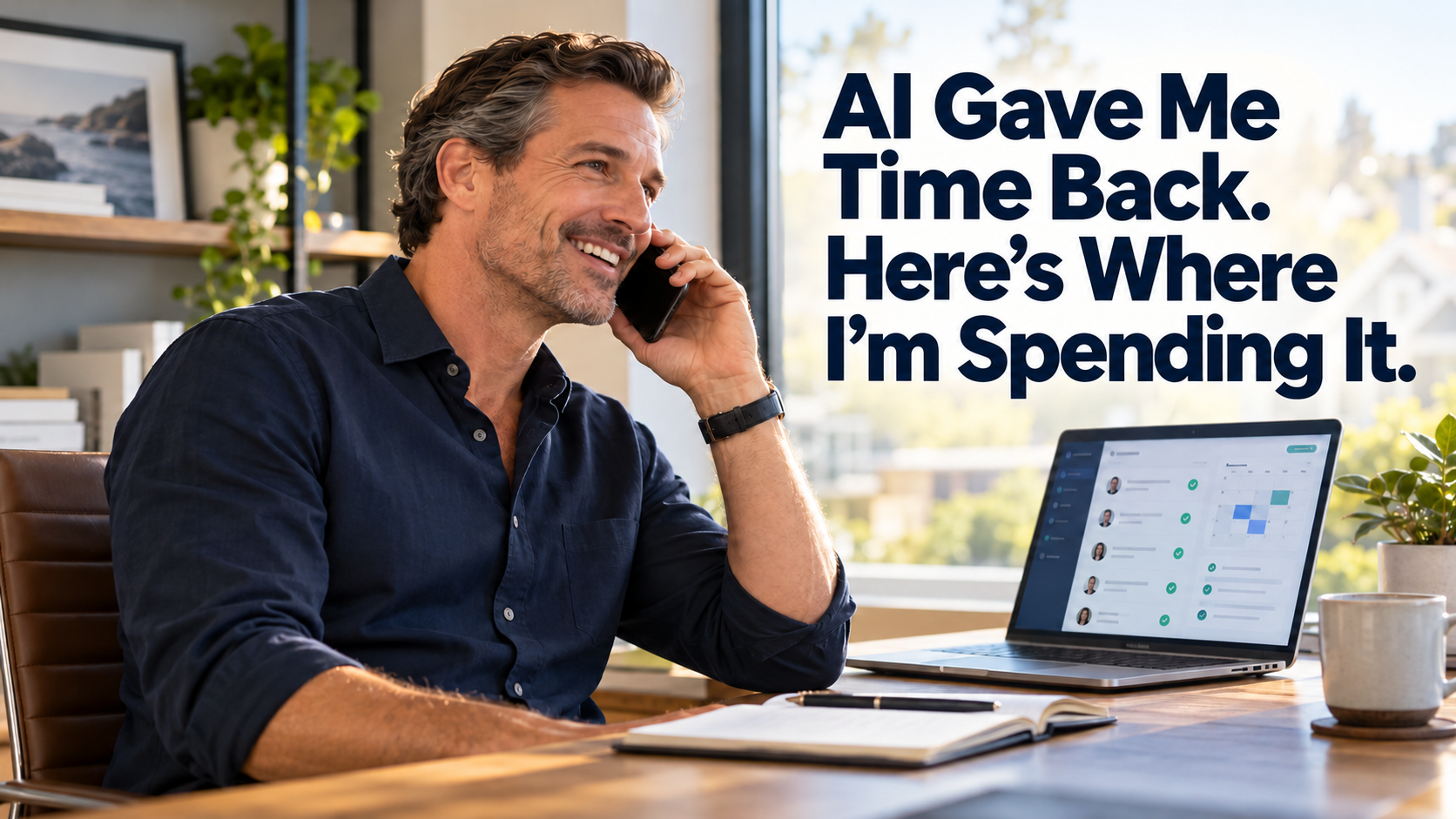 AI Gave Me Time Back. Here’s Where I’m Spending It.