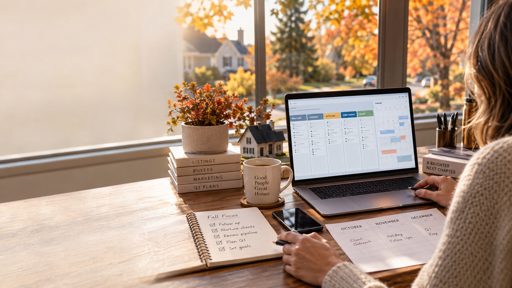 The Fall Real Estate Playbook: How to Work Your Database, Keep Leads Moving, and Build Q1 Before January